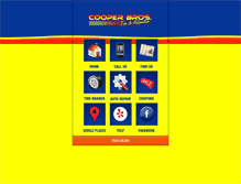 Tablet Screenshot of cooperbrostire.com